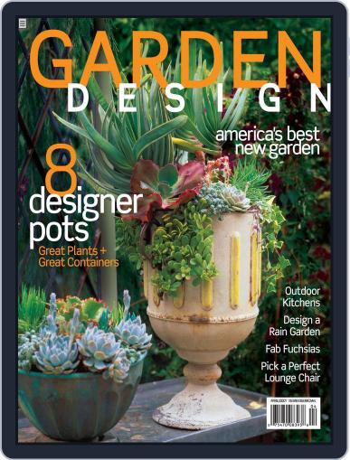 Garden Design March 17th, 2007 Digital Back Issue Cover