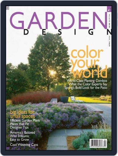 Garden Design March 31st, 2006 Digital Back Issue Cover