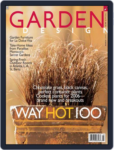 Garden Design February 9th, 2006 Digital Back Issue Cover