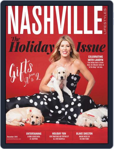 Nashville Lifestyles December 1st, 2019 Digital Back Issue Cover