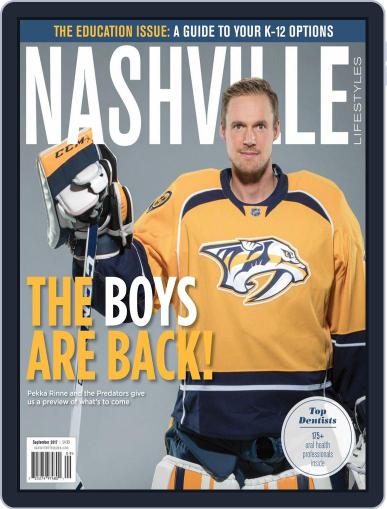 Nashville Lifestyles September 1st, 2017 Digital Back Issue Cover