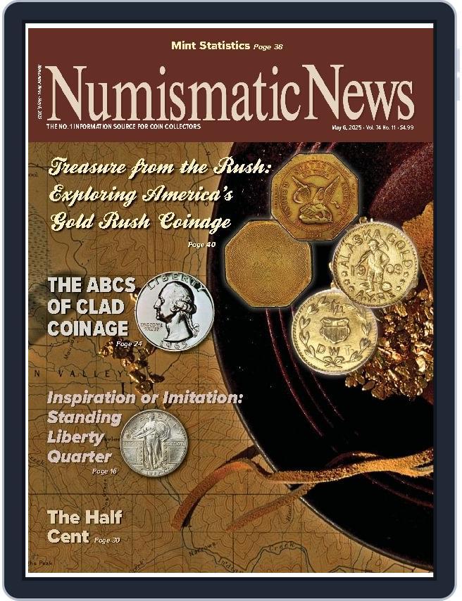 Numismatic News (Digital) Subscription                    May 6th, 2025 Issue