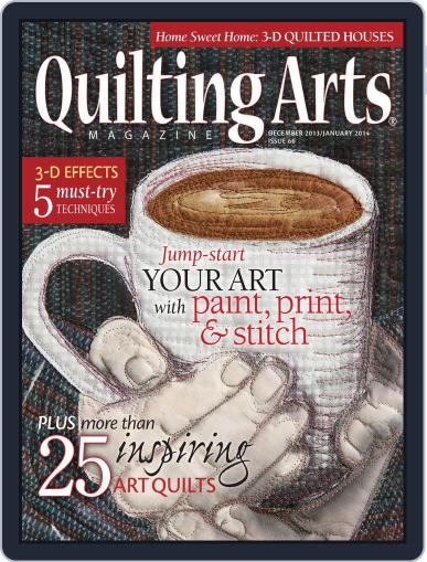 Quilting Arts November 21st, 2013 Digital Back Issue Cover