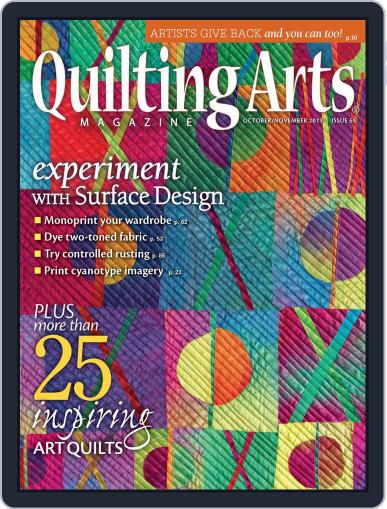 Quilting Arts September 11th, 2013 Digital Back Issue Cover