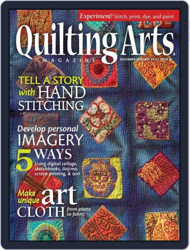 Quilting Arts November 21st, 2012 Digital Back Issue Cover