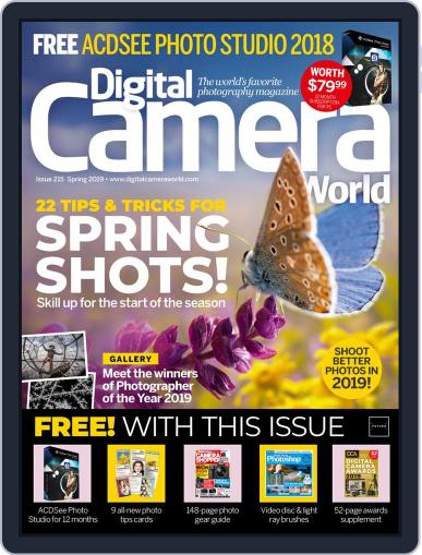 Digital Camera World March 29th, 2019 Digital Back Issue Cover