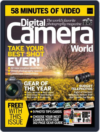 Digital Camera World April 1st, 2018 Digital Back Issue Cover