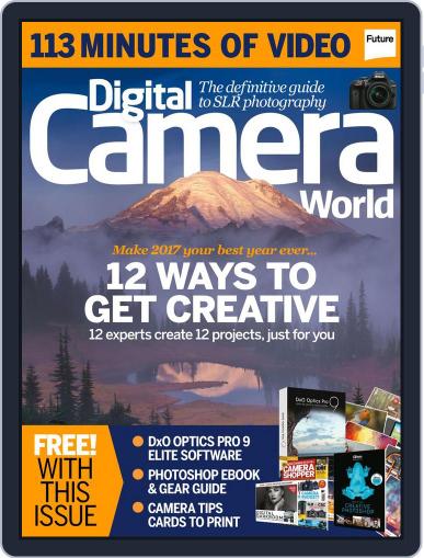 Digital Camera World January 1st, 2017 Digital Back Issue Cover