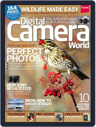 Digital Camera World January 7th, 2013 Digital Back Issue Cover