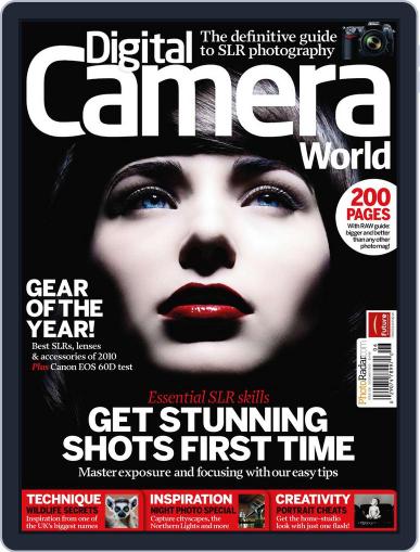 Digital Camera World November 15th, 2010 Digital Back Issue Cover