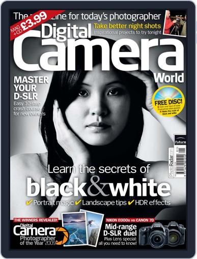 Digital Camera World December 21st, 2009 Digital Back Issue Cover