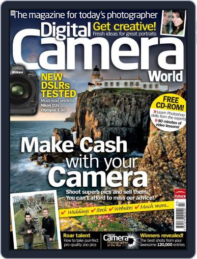 Digital Camera World February 9th, 2009 Digital Back Issue Cover