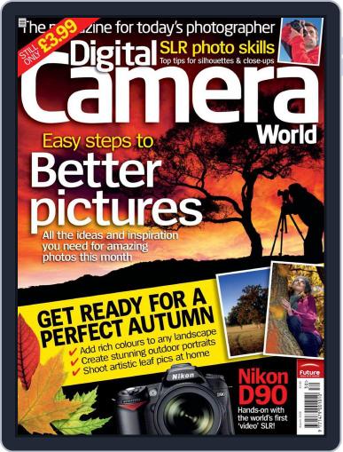 Digital Camera World September 24th, 2008 Digital Back Issue Cover