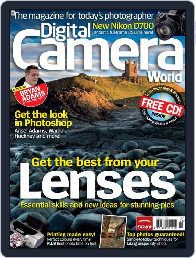Digital Camera World August 4th, 2008 Digital Back Issue Cover