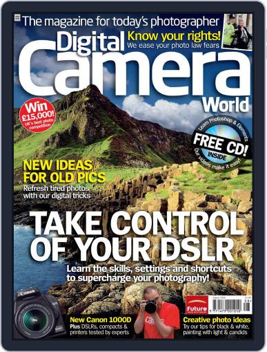 Digital Camera World July 6th, 2008 Digital Back Issue Cover