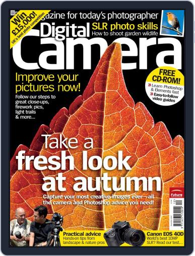 Digital Camera World October 30th, 2007 Digital Back Issue Cover