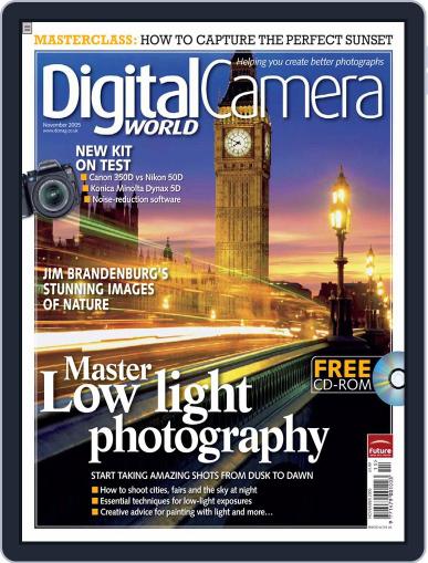 Digital Camera World October 10th, 2005 Digital Back Issue Cover