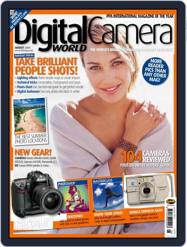 Digital Camera World July 22nd, 2004 Digital Back Issue Cover