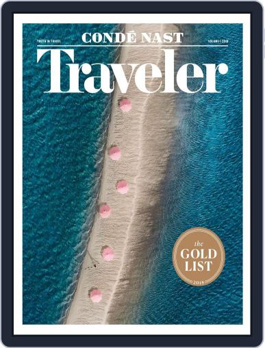 Conde Nast Traveler January 1st, 2018 Digital Back Issue Cover