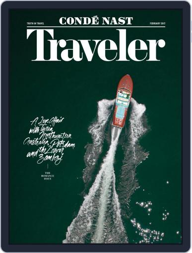 Conde Nast Traveler February 1st, 2017 Digital Back Issue Cover