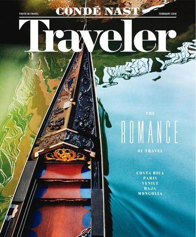 Conde Nast Traveler January 19th, 2016 Digital Back Issue Cover