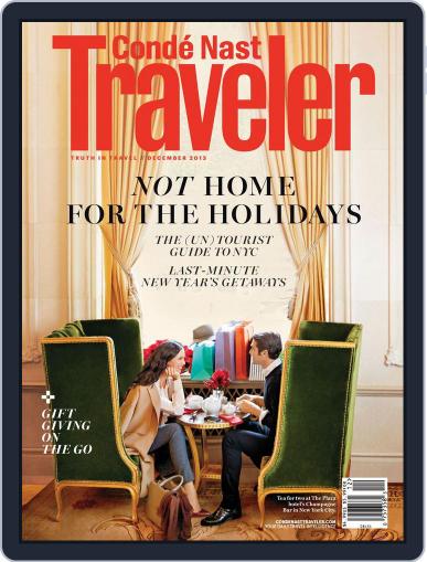 Conde Nast Traveler November 19th, 2013 Digital Back Issue Cover