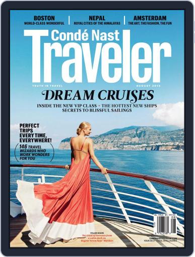 Conde Nast Traveler July 23rd, 2013 Digital Back Issue Cover
