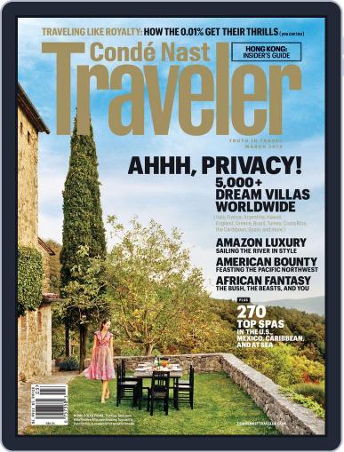 Conde Nast Traveler February 19th, 2013 Digital Back Issue Cover