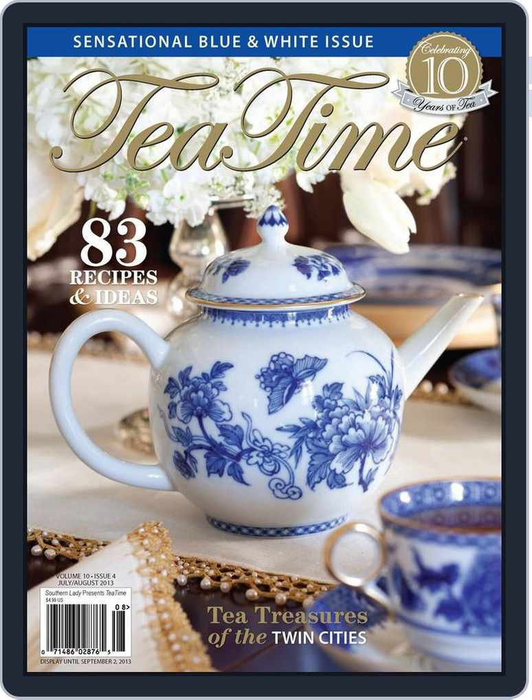 White Linen Tea Napkins - TeaTime Magazine
