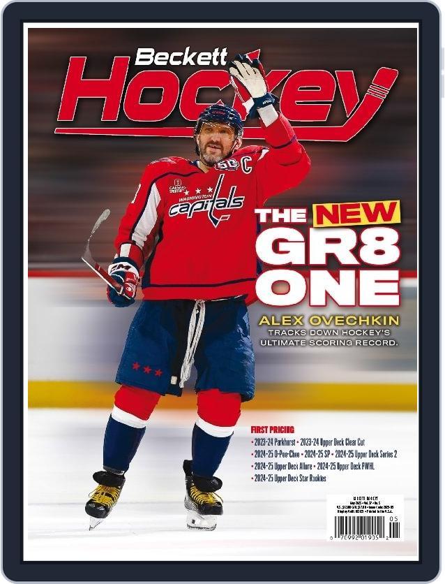 Beckett Hockey May 1st, 2025 Digital Back Issue Cover