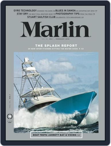 Marlin January 9th, 2016 Digital Back Issue Cover