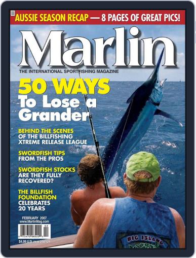 Marlin January 13th, 2007 Digital Back Issue Cover