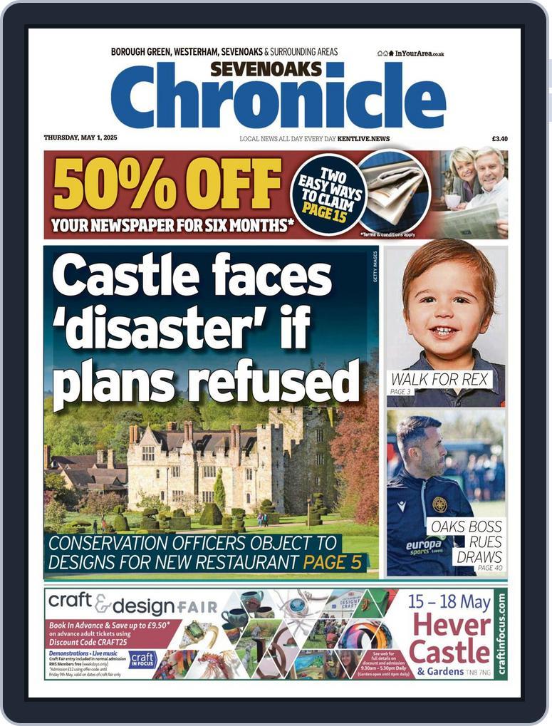 Sevenoaks Chronicle (Digital) Subscription