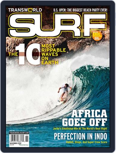 Transworld Surf September 11th, 2010 Digital Back Issue Cover