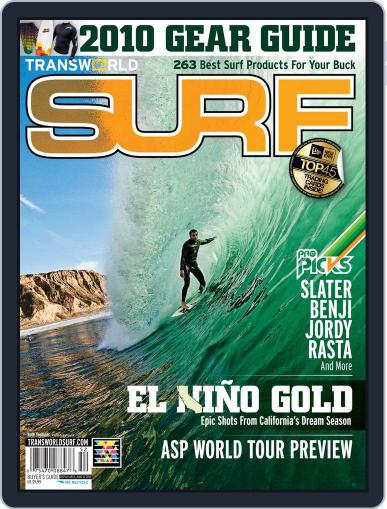 Transworld Surf March 6th, 2010 Digital Back Issue Cover
