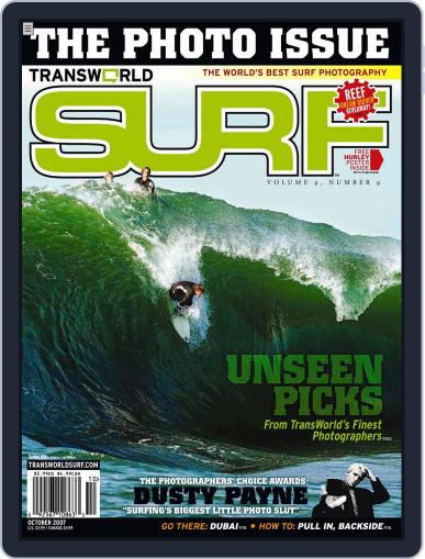 Transworld Surf August 6th, 2007 Digital Back Issue Cover