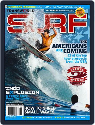 Transworld Surf July 9th, 2007 Digital Back Issue Cover