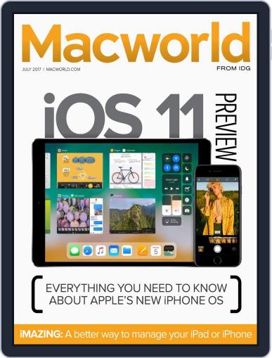 Macworld July 1st, 2017 Digital Back Issue Cover