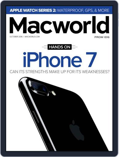 Macworld October 1st, 2016 Digital Back Issue Cover