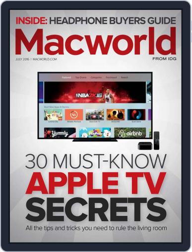 Macworld June 21st, 2016 Digital Back Issue Cover