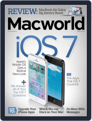 Macworld August 20th, 2013 Digital Back Issue Cover