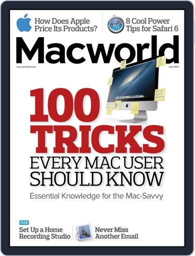 Macworld April 1st, 2013 Digital Back Issue Cover