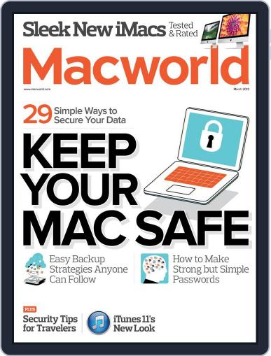 Macworld March 1st, 2013 Digital Back Issue Cover