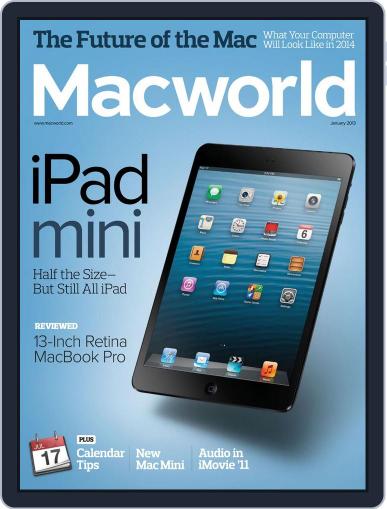 Macworld December 18th, 2012 Digital Back Issue Cover