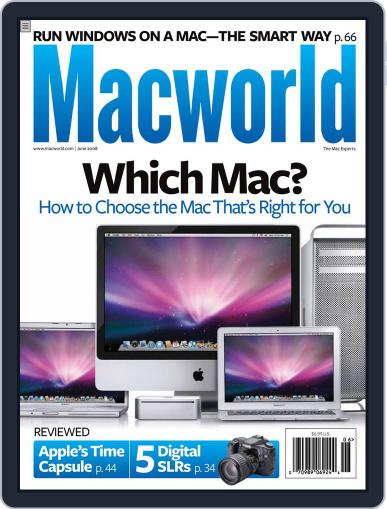 Macworld April 27th, 2008 Digital Back Issue Cover