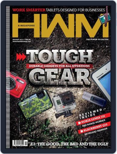 HWM Singapore August 6th, 2013 Digital Back Issue Cover