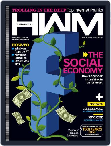HWM Singapore April 5th, 2013 Digital Back Issue Cover