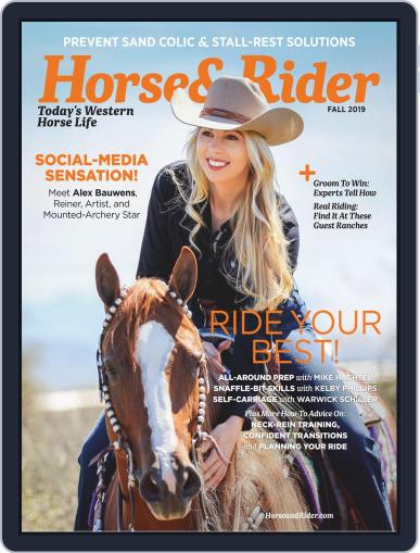 Horse & Rider September 1st, 2019 Digital Back Issue Cover