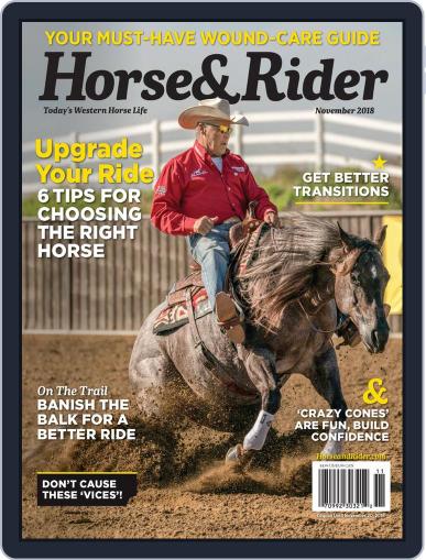 Horse & Rider November 1st, 2018 Digital Back Issue Cover