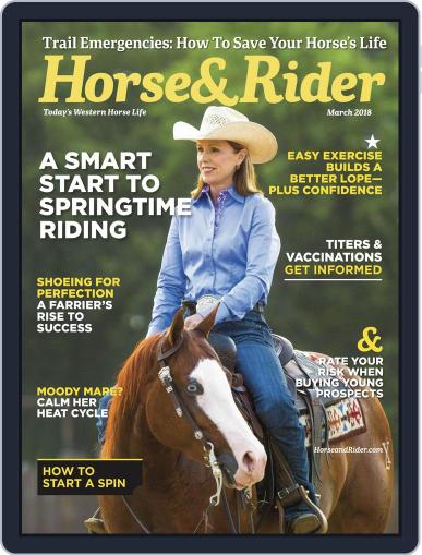 Horse & Rider March 1st, 2018 Digital Back Issue Cover